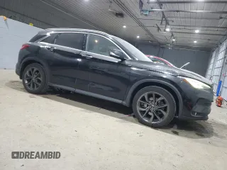 2019 Infiniti QX50 Essential z VIN 3PCAJ5M38KF103867, wystawiony jako Copart lot #86050184 z przebiegiem 111 694 mil mil oraz Szkoda całkowita • Salvage title. Historia ofert i sprzedaży dostępna na DreamBid. Obrazek 4.