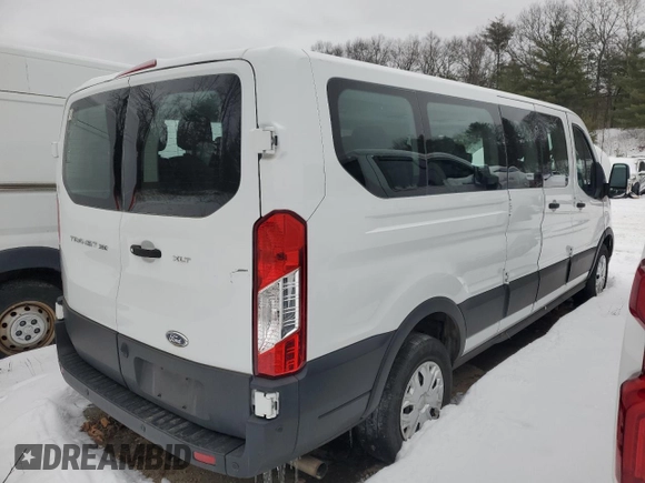 2021 Ford Transit Passenger XL with VIN 1FBAX2Y88MKA31842, listed as a Copart auction lot 86881884 with 74,868 mi miles and Salvage title. Bid and sale history available at DreamBid. Image 3.
