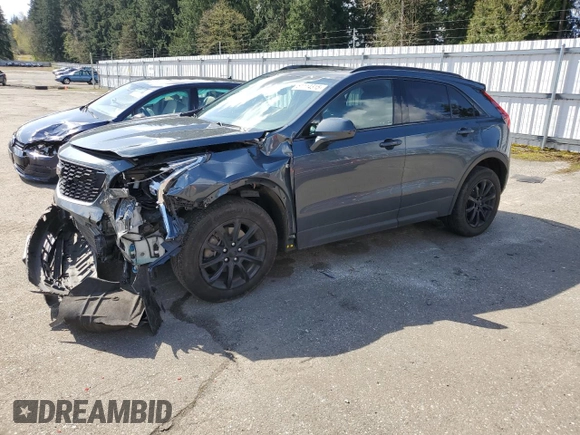 2021 Cadillac XT4 AWD Luxury with VIN 1GYFZBR48MF034573, listed as a Copart auction lot 51114315 with 53,066 mi miles and Salvage title. Bid and sale history available at DreamBid. Image 1.