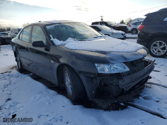 2005 Saab 9-3 Linear with VIN YS3FB45S751032380, listed as a Copart auction lot 85185574 with 144,706 mi miles and Salvage Title. Bid and sale history available at carsss.com. Image 4.