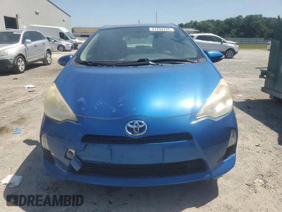 2012 Toyota Prius One with VIN JTDKDTB37C1023005, listed as a Copart auction lot 57294265 with 150,907 mi miles and Clean Title. Bid and sale history available at DreamBid. Image 6.
