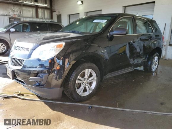 2015 Chevrolet Equinox LS z VIN 2GNALAEK2F6399142, wystawiony jako Copart lot #44582915 z przebiegiem 100 678 mil mil oraz Szkoda całkowita • Salvage title. Historia ofert i sprzedaży dostępna na DreamBid. Obrazek 1.