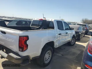 2024 Chevrolet Colorado 2WD Work Truck with VIN 1GCPSBEK6R1150605, listed as a Copart auction lot 42230645 with 17,909 mi miles and Salvage Title. Bid and sale history available at carsss.com. Image 3.