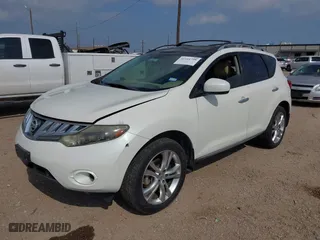 2009 Nissan Murano SL with VIN JN8AZ18W79W144751, listed as a IAAI auction lot 41511798 with 141,730 mi miles. Bid and sale history available at carsss.com. Image 2.