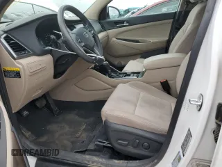 2018 Hyundai Tucson SEL with VIN KM8J3CA4XJU617796, listed as a Copart auction lot 60863885 with 57,995 mi miles and Clean title. Bid and sale history available at DreamBid. Image 7.