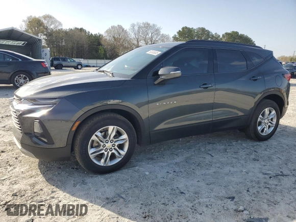 2019 Chevrolet Blazer with VIN 3GNKBGRS2KS612333, listed as a Copart auction lot 50008005 with 85,557 mi miles and Salvage title. Bid and sale history available at DreamBid. Image 1.