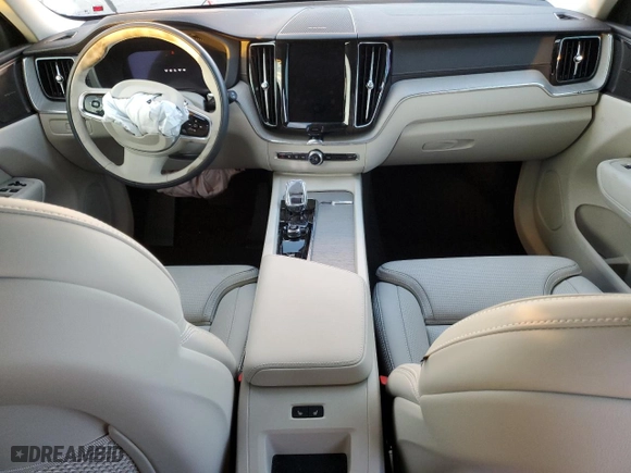 2024 Volvo XC60 Recharge Plug-In Hybrid Ultimate Dark Theme with VIN YV4H60DM1R1848858, listed as a Copart auction lot 74625824 with 5,374 mi miles and Salvage Title. Bid and sale history available at carsss.com. Image 8.