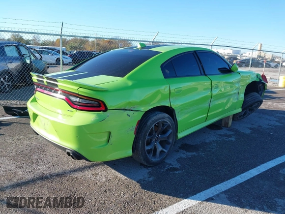 2019 Dodge Charger GT with VIN 2C3CDXHG1KH706666, listed as a IAAI auction lot 40866969 with Not Provided miles and . Bid and sale history available at DreamBid. Image 4.