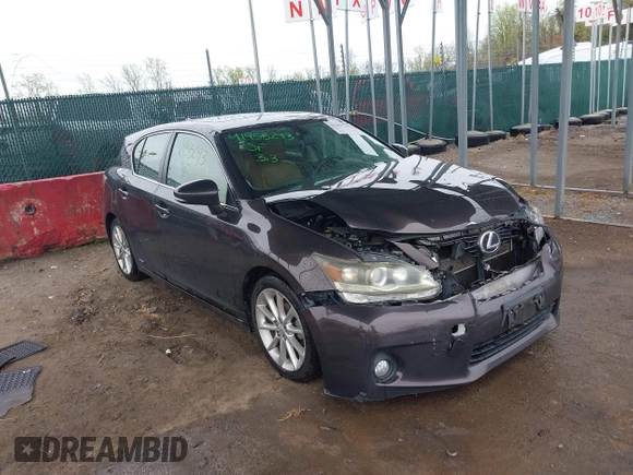 2013 Lexus CT 200h with VIN JTHKD5BH0D2167996, listed as a IAAI auction lot 41955293 with 200,378 mi miles and . Bid and sale history available at DreamBid. Image 1.
