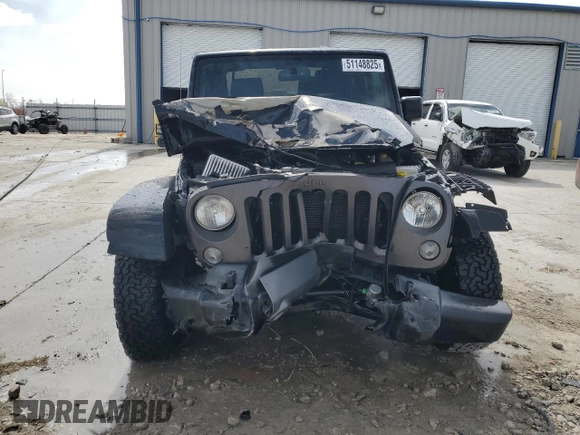 2016 Jeep Wrangler Sport with VIN 1C4AJWAG6GL196891, listed as a Copart auction lot 51148825 with 128,245 mi miles and Salvage Title. Bid and sale history available at carsss.com. Image 5.