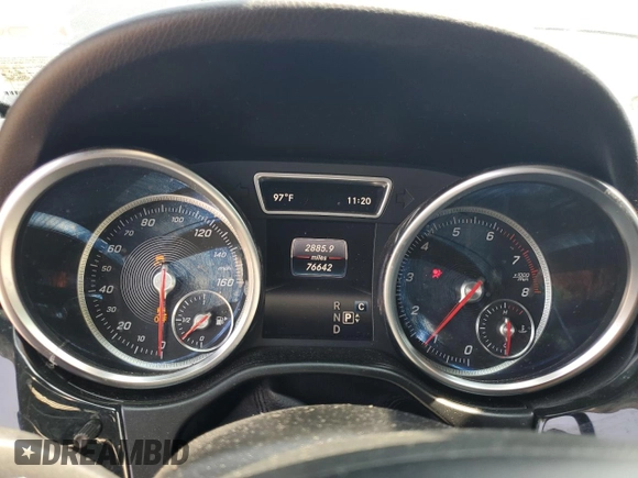 2017 Mercedes-Benz GLE 350 with VIN 4JGDA5HB4HA856114, listed as a Copart auction lot 58344775 with 76,642 mi miles and Salvage title. Bid and sale history available at DreamBid. Image 9.