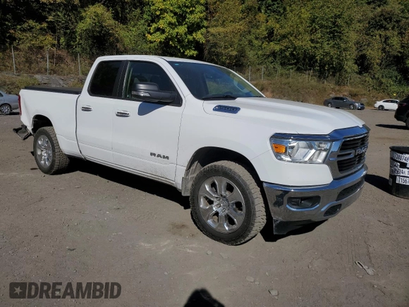 2020 Ram 1500 Big Horn with VIN 1C6RRFBG6LN346059, listed as a Copart auction lot 74730194 with 39,228 mi miles and Salvage Title. Bid and sale history available at carsss.com. Image 4.