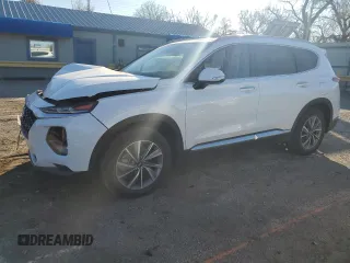 2020 Hyundai Santa Fe SEL w/SULEV with VIN 5NMS33AD2LH162137, listed as a Copart auction lot 67985062 with 44,300 mi miles. Bid and sale history available at carsss.com. Image 1.