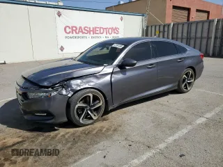 2019 Honda Accord Sport with VIN 1HGCV1F37KA162602, listed as a Copart auction lot 47891495 with 100,043 mi miles and Salvage Title. Bid and sale history available at carsss.com. Image 1.