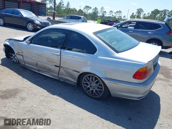 2000 BMW 3 Series 323Ci with VIN WBABM3349YJN88416, listed as a IAAI auction lot 42137407 with Not Provided miles and . Bid and sale history available at DreamBid. Image 3.