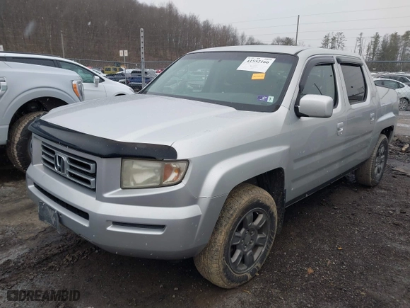 2007 Honda Ridgeline RTS with VIN 2HJYK16437H540439, listed as a IAAI auction lot 41552166 with 172,824 mi miles. Bid and sale history available at carsss.com. Image 2.