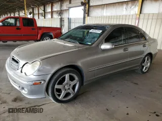 2006 Mercedes-Benz C 280 Luxury with VIN WDBRF54H76A904559, listed as a Copart auction lot 80282224 with 164,401 mi miles and Salvage Title. Bid and sale history available at DreamBid. Image 1.