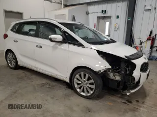 2014 Kia Rondo EX with VIN KNAHU8A33E7008278, listed as a Copart auction lot 46416585 with 216,683 mi miles and Salvage Title. Bid and sale history available at carsss.com. Image 4.