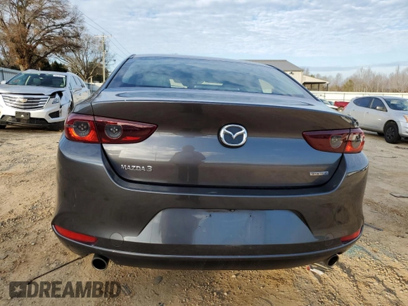 2019 Mazda 3 w/Select Pkg with VIN 3MZBPAAL0KM105265, listed as a Copart auction lot 86168054 with 72,425 mi miles and Salvage Title. Bid and sale history available at carsss.com. Image 6.