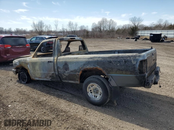1993 Ford Ranger Splash with VIN 1FTCR11X5PUB13739, listed as a Copart auction lot 49453465 with Not provided miles and Non repairable. Bid and sale history available at DreamBid. Image 2.