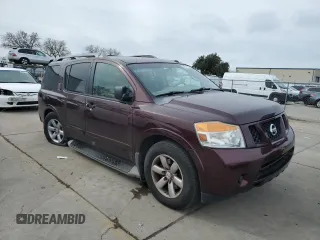 2013 Nissan Armada SL z VIN 5N1AA0ND8DN606602, wystawiony jako Copart lot #45616395 z przebiegiem 195 005 mil mil oraz Czysty tytuł • Clean title. Historia ofert i sprzedaży dostępna na DreamBid. Obrazek 4.