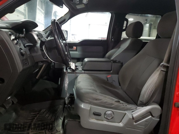 2013 Ford F-150 XL with VIN 1FTFW1ET6DKF10459, listed as a Copart auction lot 55071825 with 184,521 mi miles and Salvage title. Bid and sale history available at DreamBid. Image 7.