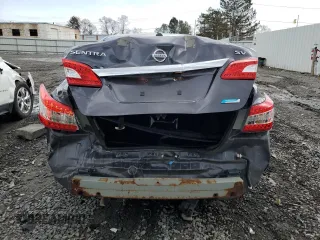 2014 Nissan Sentra S with VIN 3N1AB7AP9EY247049, listed as a Copart auction lot 51222825 with 80,360 mi miles and Salvage Title. Bid and sale history available at DreamBid. Image 6.
