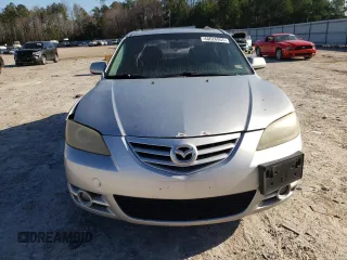2005 Mazda 3 s with VIN JM1BK323451250774, listed as a Copart auction lot 48626955 with 241,870 mi miles and Salvage Title. Bid and sale history available at carsss.com. Image 5.