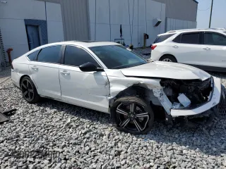 2023 Honda Accord Sport z VIN 1HGCY2F59PA032584, wystawiony jako Copart lot #56360625 z przebiegiem 72 329 mil mil oraz Tytuł czysty. Historia ofert i sprzedaży dostępna na DreamBid. Obrazek 4.