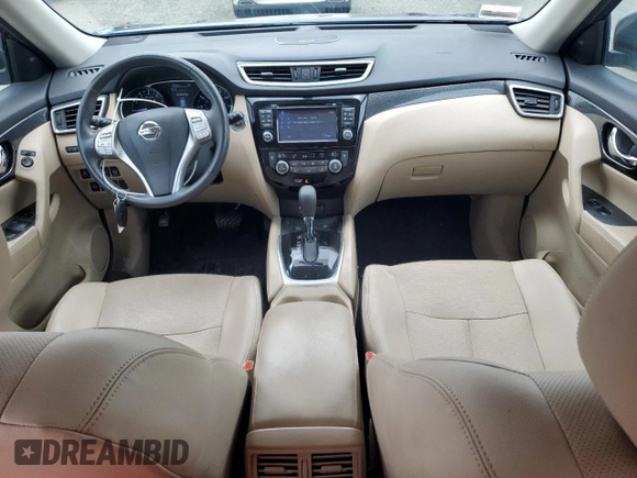 2016 Nissan Rogue SV with VIN 5N1AT2MT7GC844620, listed as a Copart auction lot 48819295 with 88,431 mi miles and Salvage Title. Bid and sale history available at carsss.com. Image 8.