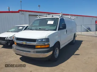 2019 Chevrolet Express Cargo with VIN 1GCWGAFP3K1249390, listed as a IAAI auction lot 42101049 with 82,211 mi miles. Bid and sale history available at carsss.com. Image 12.