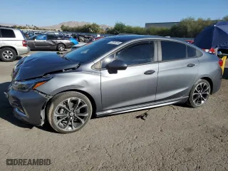 2019 Chevrolet Cruze Premier with VIN 1G1BF5SM1K7119425, listed as a Copart auction lot 72975314 with 83,246 mi miles and Salvage Title. Bid and sale history available at carsss.com. Image 1.