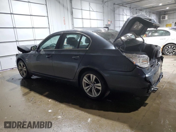 2010 BMW 5 Series 528i xDrive with VIN WBANV1C52AC389578, listed as a Copart auction lot 88761705 with 161,702 mi miles and Salvage Title. Bid and sale history available at carsss.com. Image 2.