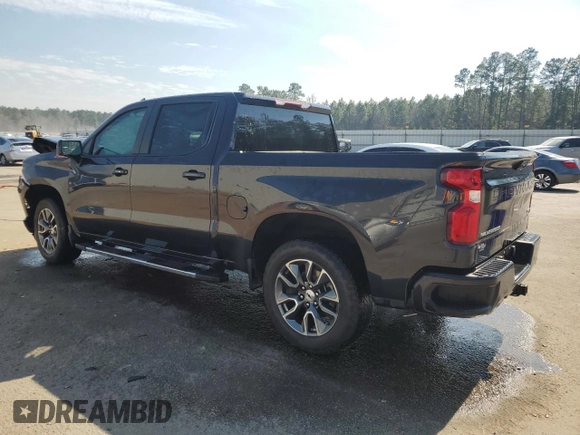 2023 Chevrolet Silverado 1500 RST with VIN 1GCUDEE8XPZ126146, listed as a Copart auction lot 46550535 with 46,492 mi miles and Salvage Title. Bid and sale history available at DreamBid. Image 2.