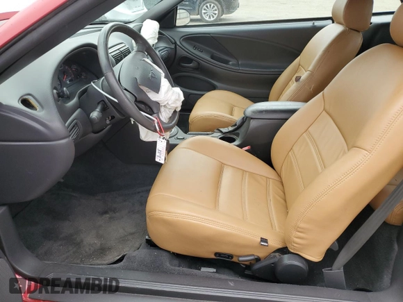 2003 Ford Mustang GT Deluxe with VIN 1FAFP45X53F357541, listed as a Copart auction lot 43738975 with 102,282 mi miles and Salvage Title. Bid and sale history available at carsss.com. Image 7.