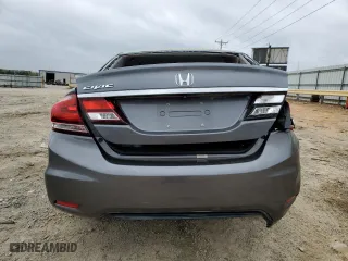 2013 Honda Civic Sdn LX with VIN 19XFB2F55DE243092, listed as a Copart auction lot 51649095 with 64,888 mi miles and Salvage Title. Bid and sale history available at carsss.com. Image 6.