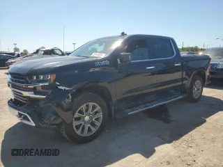 2022 Chevrolet Silverado 1500 High Country with VIN 1GCUYHED3NZ184955, listed as a Copart auction lot 58465854 with 68,212 mi miles and Salvage Title. Bid and sale history available at DreamBid. Image 1.