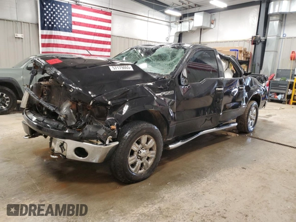 2009 Ford F-150 XL with VIN 1FTPW14VX9FA57292, listed as a Copart auction lot 57179865 with 173,771 mi miles and Clean title. Bid and sale history available at DreamBid. Image 1.