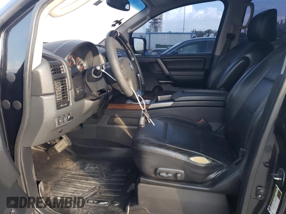 2008 Nissan Titan SE with VIN 1N6BA07D38N354945, listed as a Copart auction lot 55075145 with 191,112 mi miles and Clean Title. Bid and sale history available at DreamBid. Image 7.