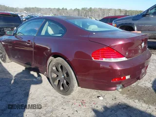 2007 BMW 6 Series 650i with VIN WBAEH13547CR51657, listed as a IAAI auction lot 41627772 with 139,147 mi miles. Bid and sale history available at carsss.com. Image 3.