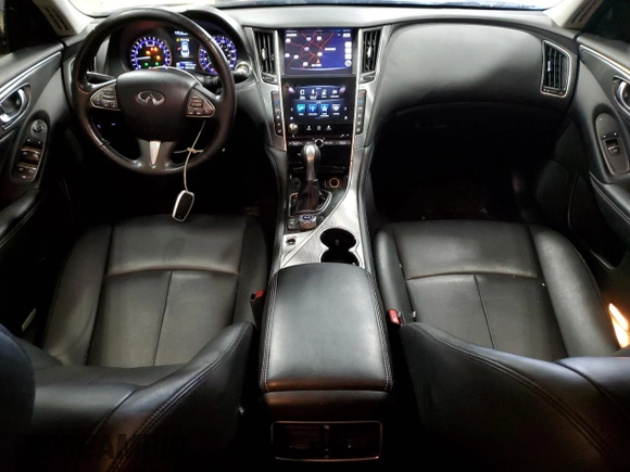 2015 Infiniti Q50 Premium z VIN JN1BV7AR2FM419987, wystawiony jako Copart lot #57813825 z przebiegiem 99 229 mil mil oraz Nie do naprawy. Historia ofert i sprzedaży dostępna na DreamBid. Obrazek 8.