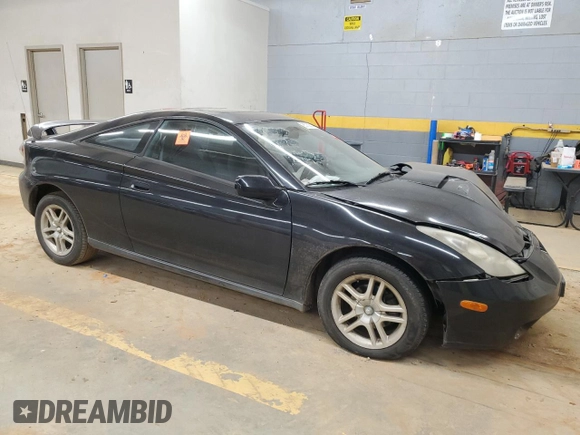 2000 Toyota Celica GT with VIN JTDDR32T6Y0017977, listed as a Copart auction lot 85762814 with 254,433 mi miles and Salvage Title. Bid and sale history available at carsss.com. Image 4.