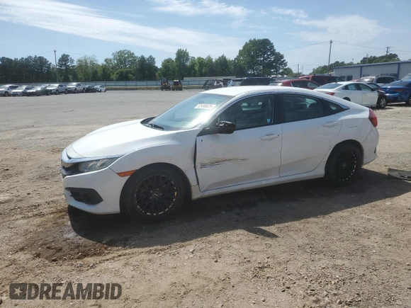 2016 Honda Civic Sedan LX with VIN 19XFC2F52GE049024, listed as a Copart auction lot 52490625 with 177,690 mi miles and Salvage Title. Bid and sale history available at carsss.com. Image 1.