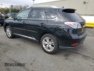 2011 Lexus RX 450h with VIN JTJBC1BA8B2043548, listed as a Copart auction lot 50727405 with 157,839 mi miles and Salvage Title. Bid and sale history available at DreamBid. Image 2.