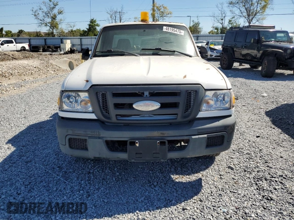 2007 Ford Ranger XL with VIN 1FTYR10UX7PA10070, listed as a Copart auction lot 48195475 with Not provided miles and Salvage title. Bid and sale history available at DreamBid. Image 5.