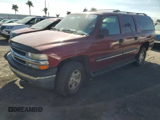 2004 Chevrolet Suburban LT with VIN 3GNEC16ZX4G329869, listed as a Copart auction lot 75017474 with 129,922 mi miles and Salvage Title. Bid and sale history available at carsss.com. Image 1.