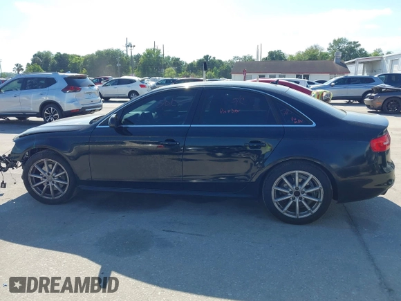 2014 Audi A4 Premium Plus with VIN WAUFFAFL2EN021987, listed as a IAAI auction lot 41888383 with 137,170 mi miles. Bid and sale history available at carsss.com. Image 15.