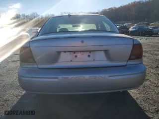 2002 Saturn SL with VIN 1G8ZG52852Z160743, listed as a Copart auction lot 80862364 with 0 mi miles and Salvage Title. Bid and sale history available at carsss.com. Image 6.