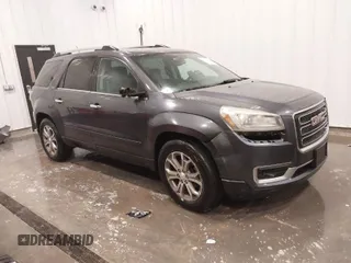 2013 GMC Acadia SLT with VIN 1GKKVRKD3DJ267118, listed as a IAAI auction lot 41755281 with 211,787 mi miles. Bid and sale history available at carsss.com. Image 1.