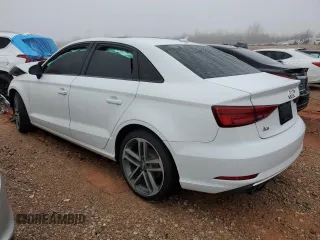 2018 Audi A3 Sedan Premium with VIN WAUAUGFF2J1000572, listed as a Copart auction lot 81092913 with 0 mi miles. Bid and sale history available at carsss.com. Image 2.
